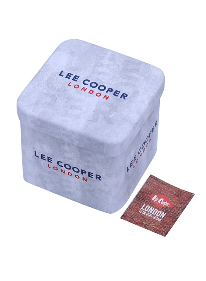 Lee Cooper Men’s Automatic Watch | Dark Blue Dial, Silver, 43mm, 30 m (3 ATM)