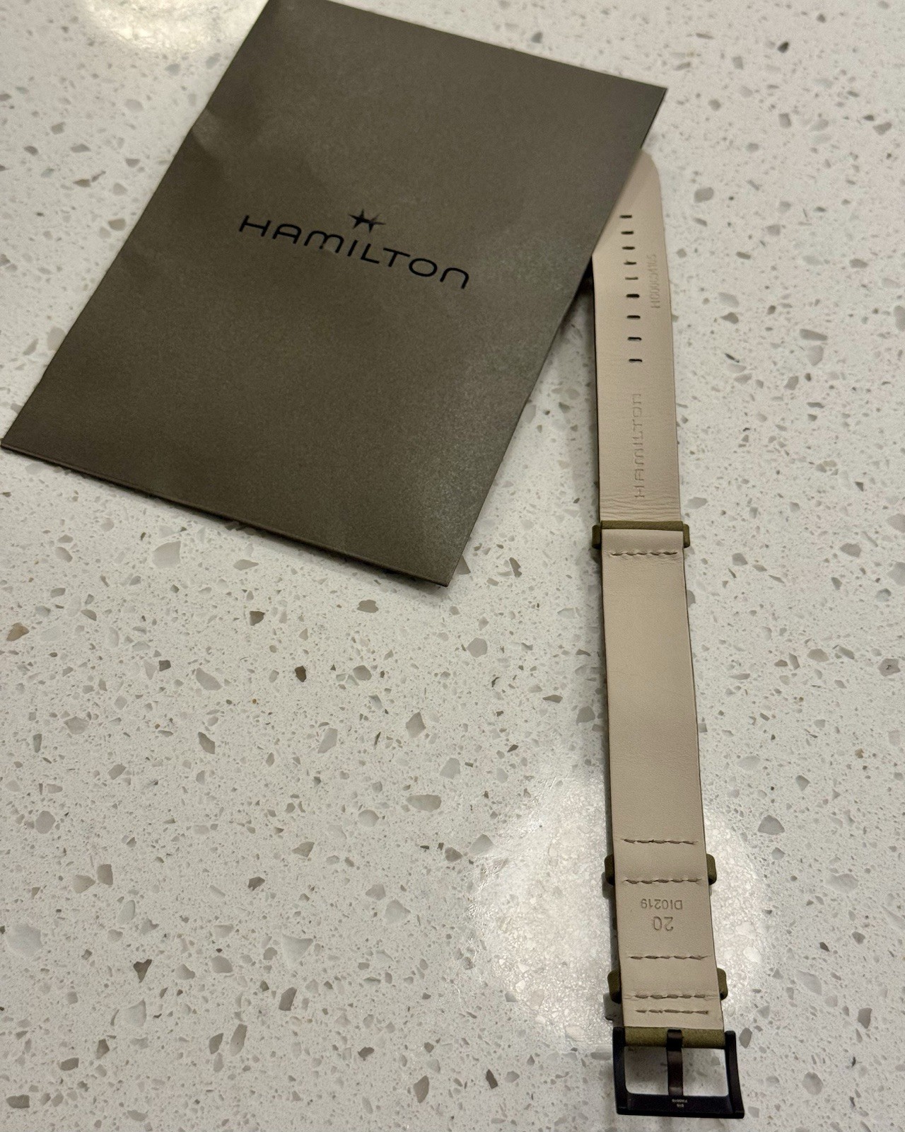 Hamilton Khaki Field Mechanical 38mm Earth PVD with Box & Manual