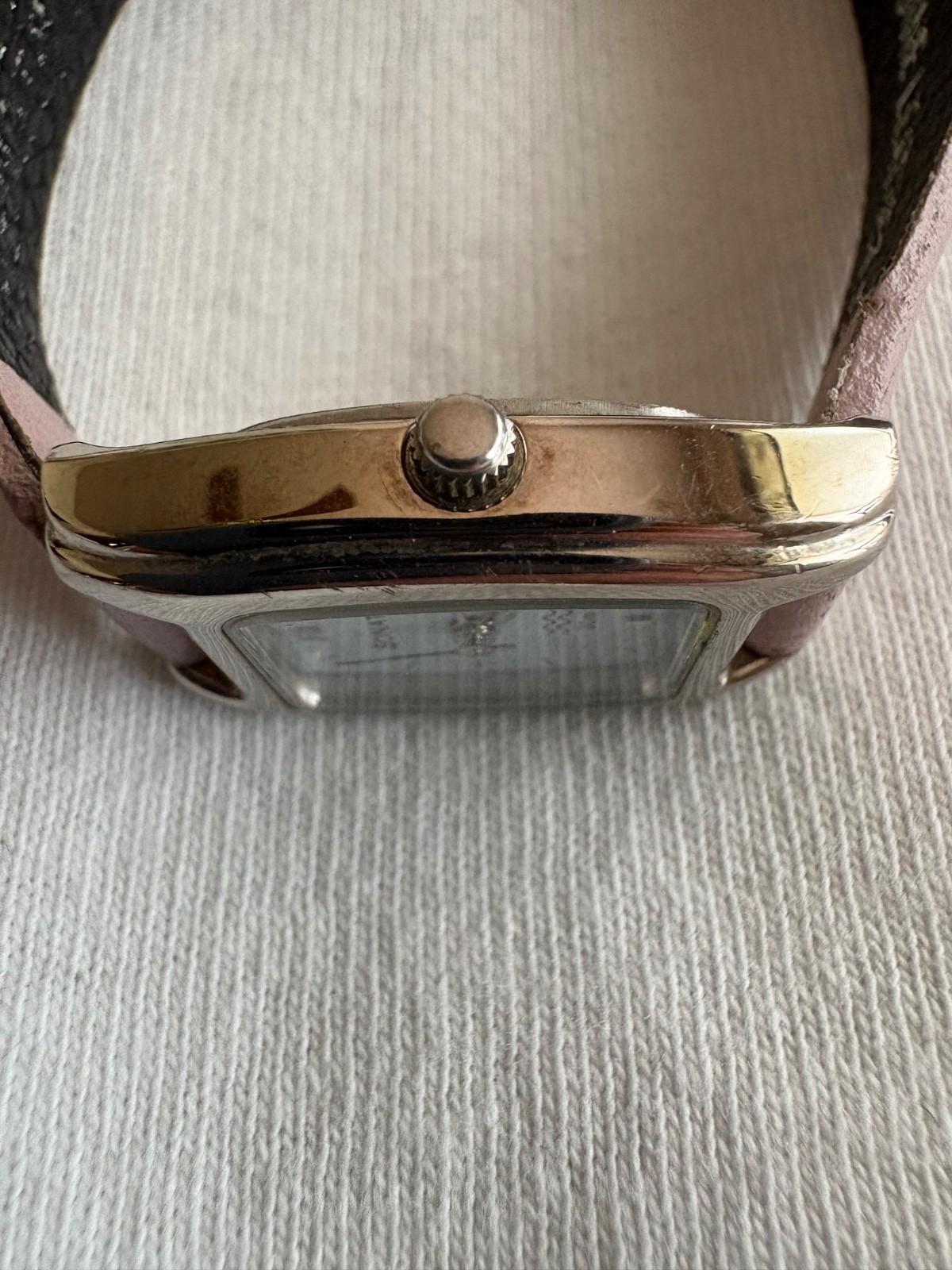 Ladies Working Titan Fashion Quartz Blue Dial Watch India with NEW Battery #149
