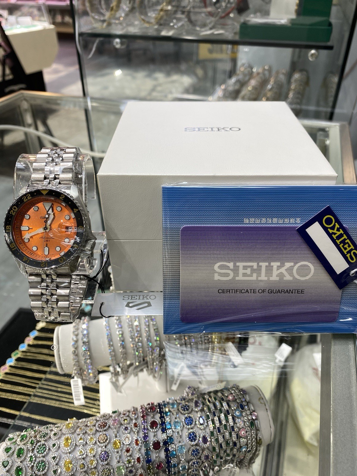 NIB Seiko 5 Sports Orange Men’s Watch – ssk005k1