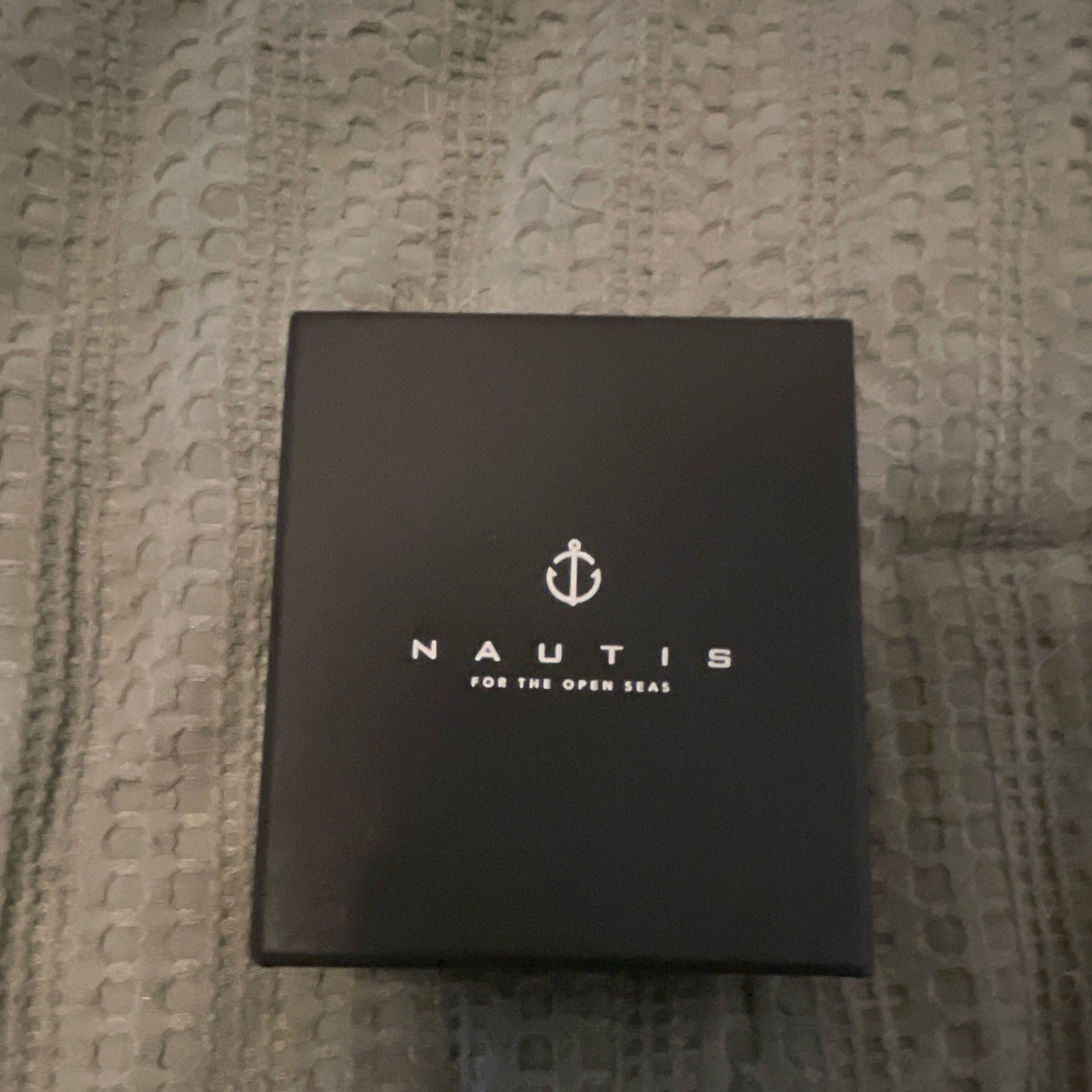 Nautis Men’s Automatic Watch Green Dial Date 100m Steel Bracelet Box Papers