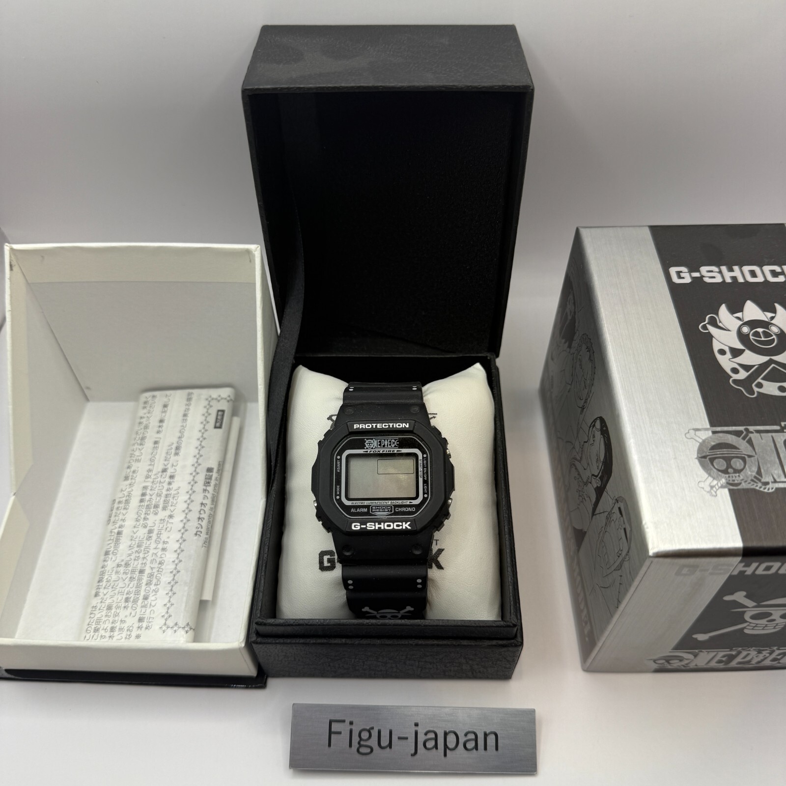Casio G-SHOCK ONE PIECE GA-110JOP-1A4JR Monkey D Luffy Limited Watch MIB