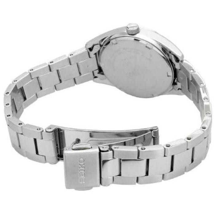 SEIKO Women Ladies SUR351P1 Orange Salmon Dial Quartz Stainless Steel