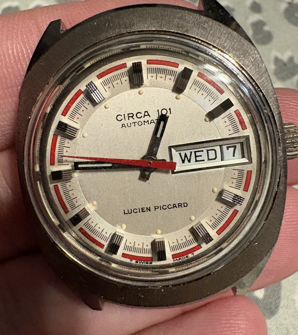 Vintage Lucien Piccard Circa 101 Automatic Watch | 32.5mm *See description*