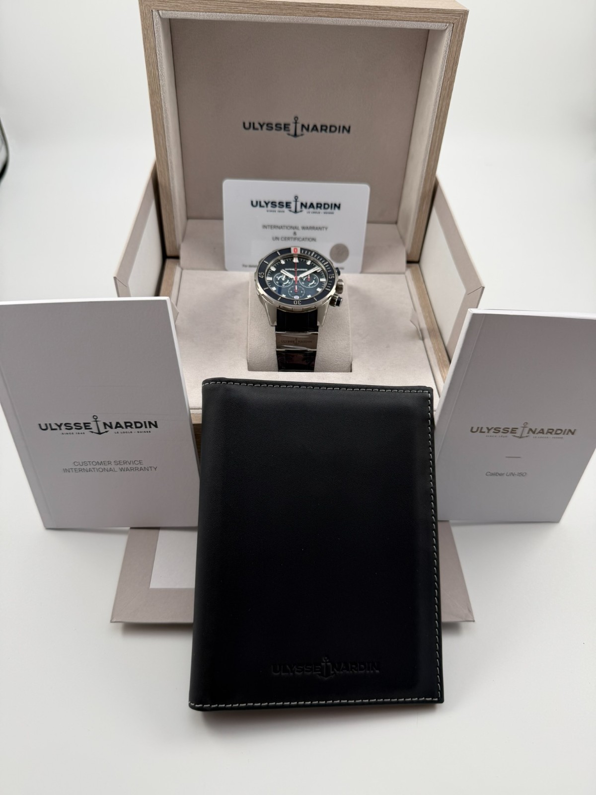 Ulysse Nardin Diver Chronograph Blue Men’s Watch – 1503-170/93