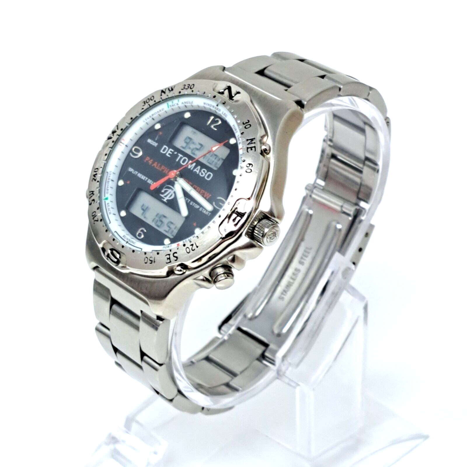 DE ‘TOMASO F4 ALPHA JET CREW Watch Chronograph Pilot Aviation Special Edition