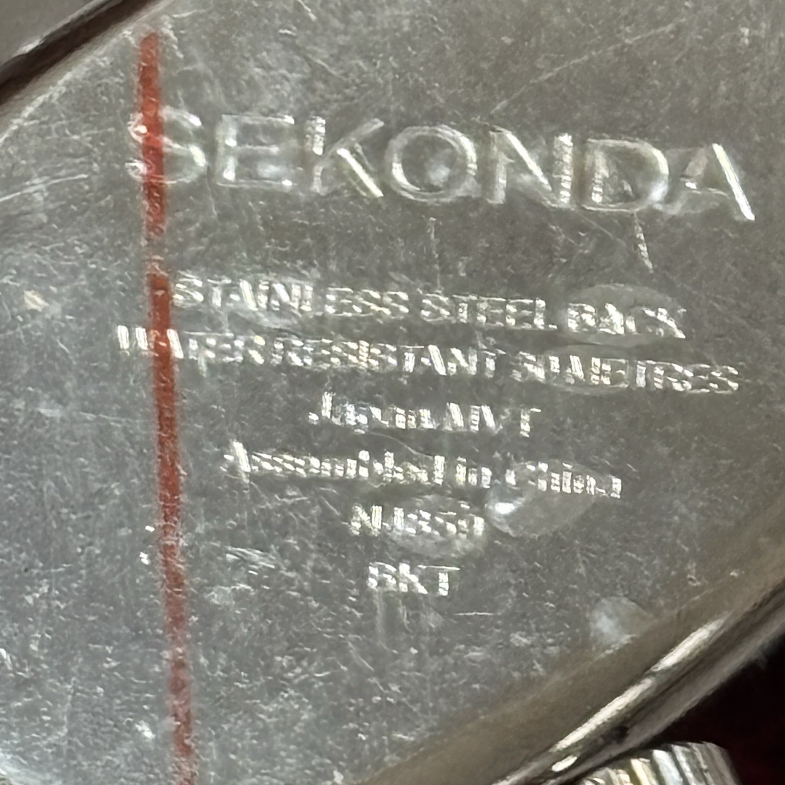 Sekonda Seksy Women’s Quartz Purple Dial Gemmed Silver Bracelet Watch Box