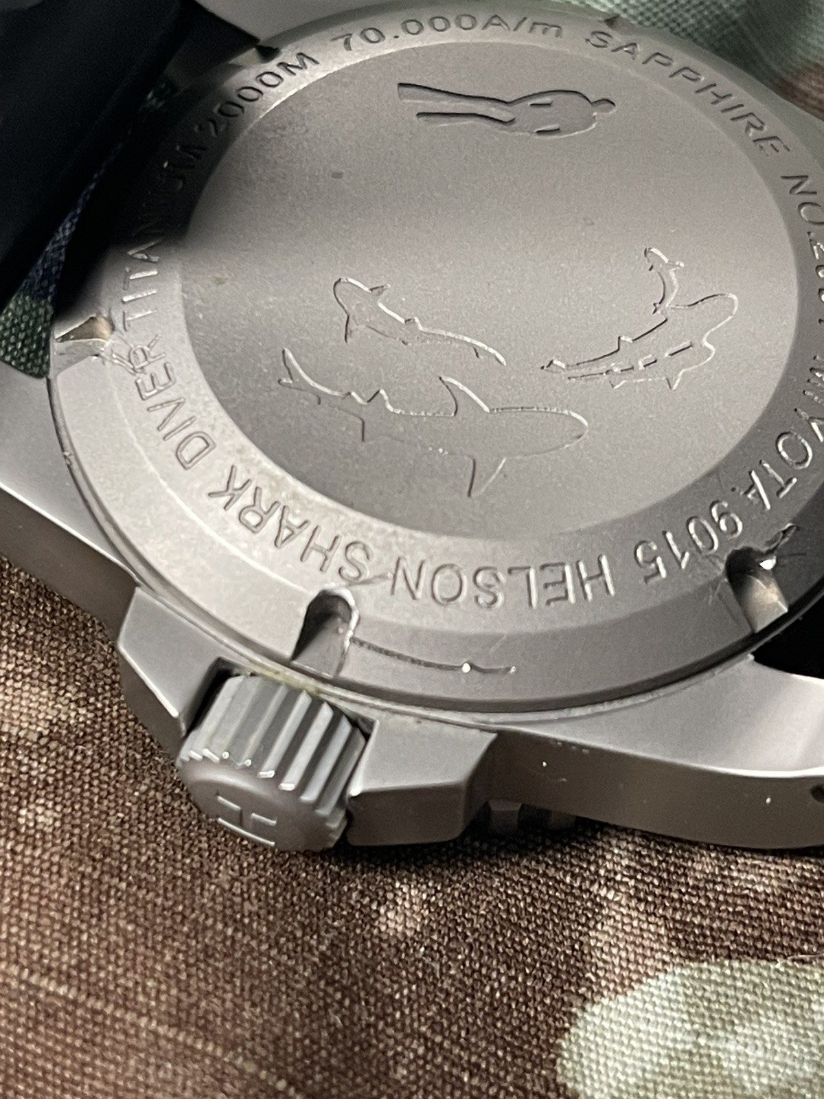 Helson Shark Diver 2000M |m | RARE | 45MM