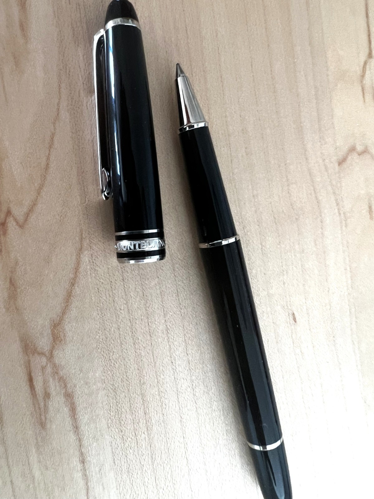 Mont blanc meisterstuck watch, pen, service book and original gift box