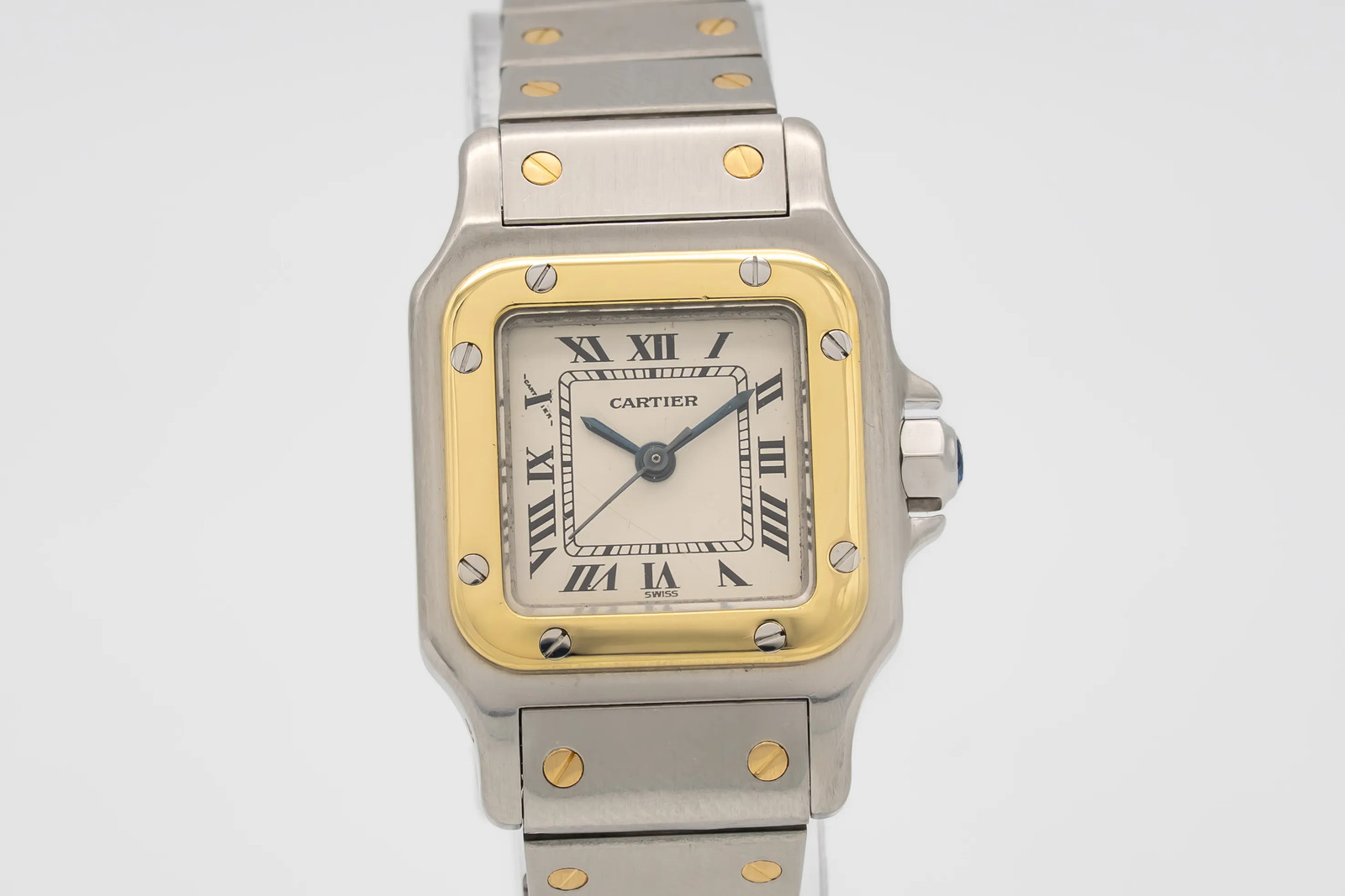 Cartier Santos Lady Two Tone 18k Gold 1170902 Automatic 24mm