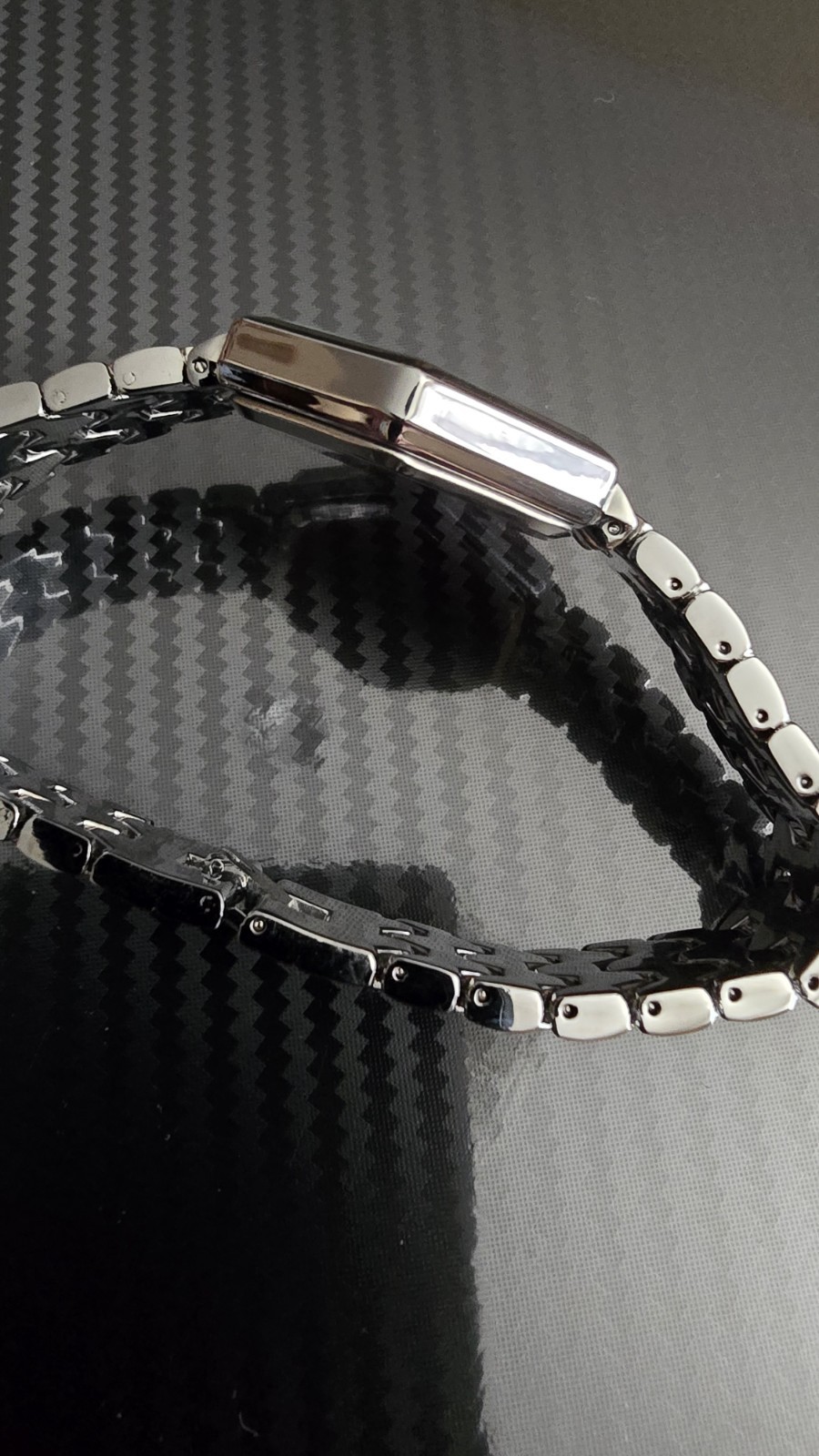 Unbranded/Marked Dior Blue Dial Quartz Watch Stainless. Running, Good Battery.