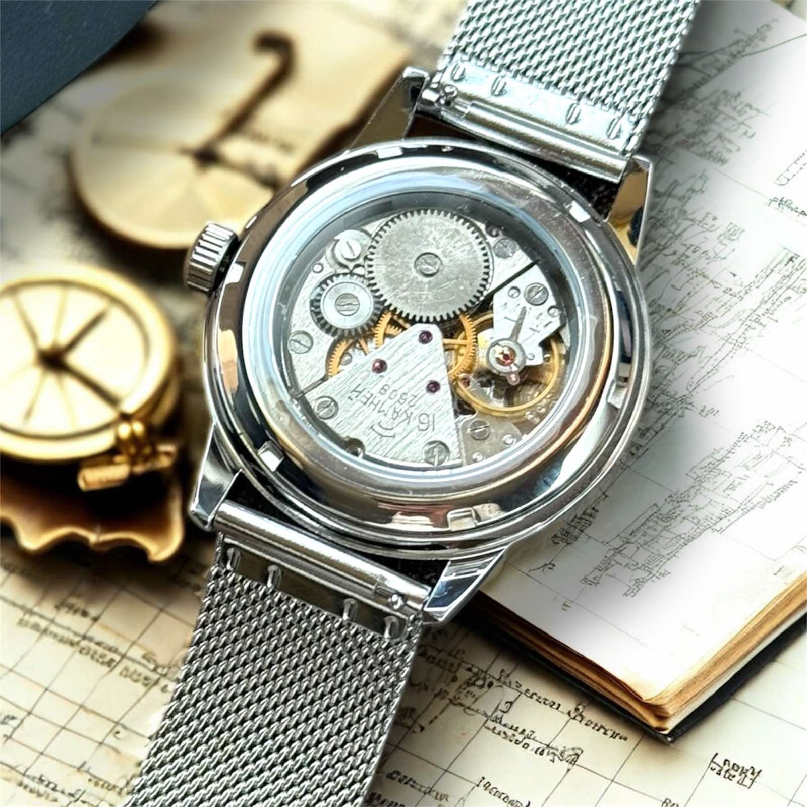 Raketa Kopernik Sun & Moon Watch Soviet USSR Rare Mechanical 2609HA Mens Vintage