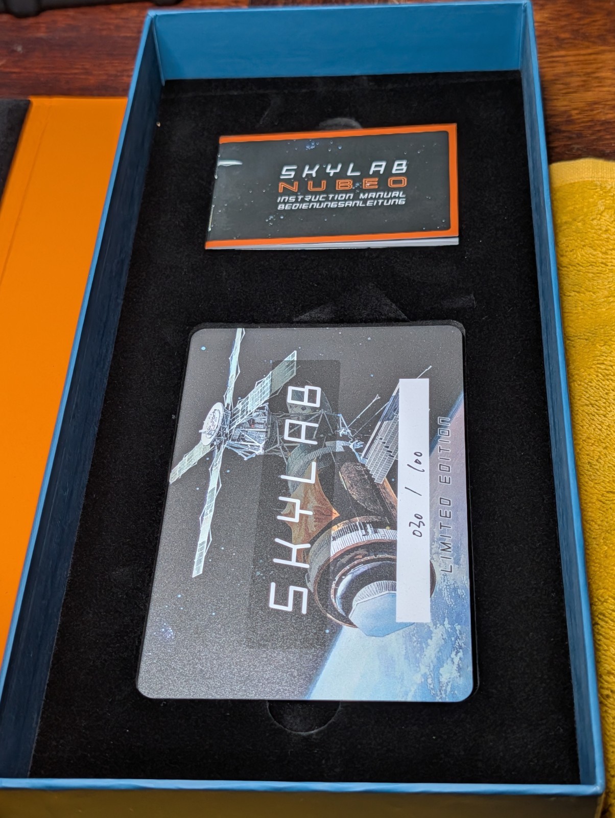 Limited Edition Skylab Nubeo 48mm Watch Auto-Rotating Satellite Hours 30/100