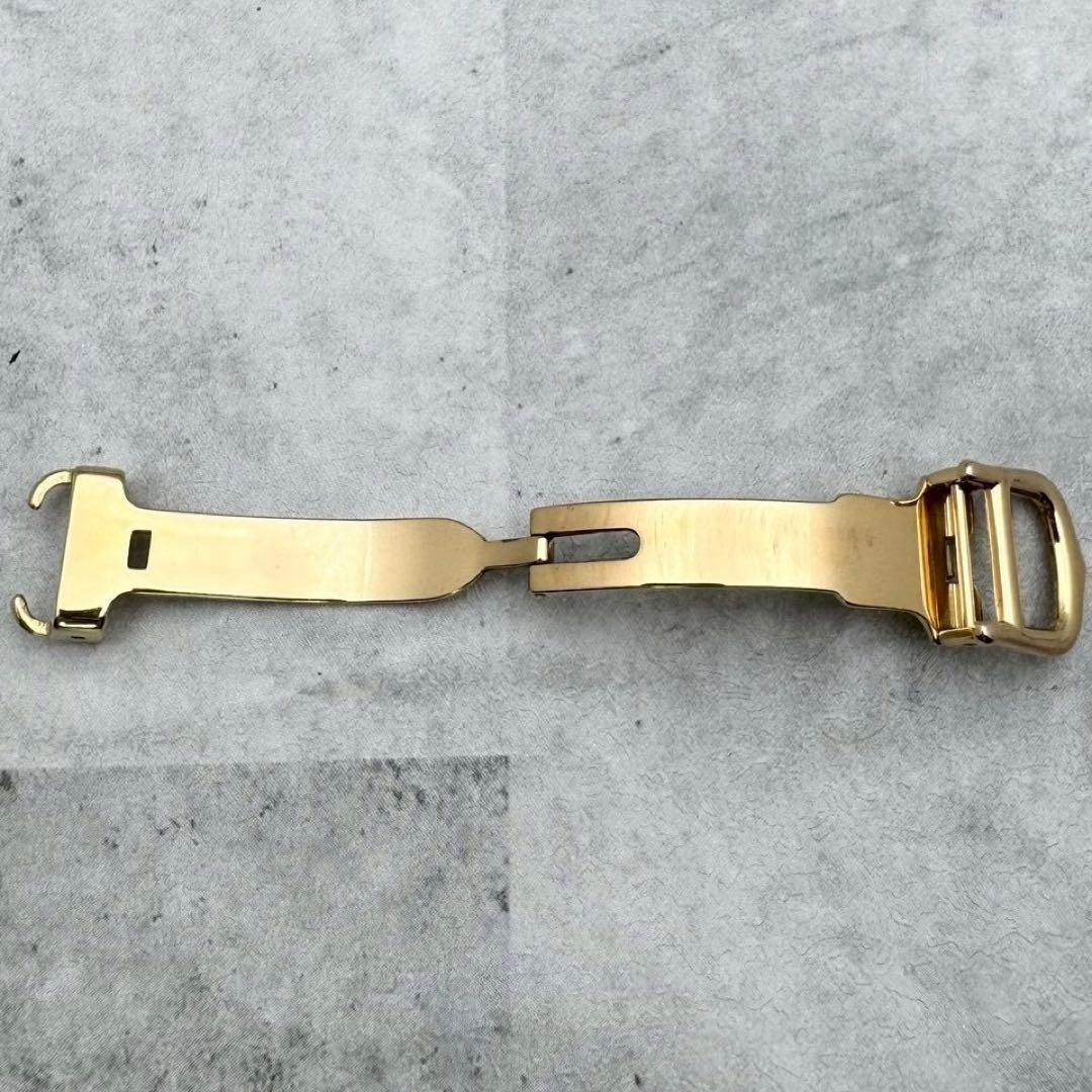 Cartier Genuine 12mm Gold-Tone Folding Clasp Stainless Steel (SS) from Japan