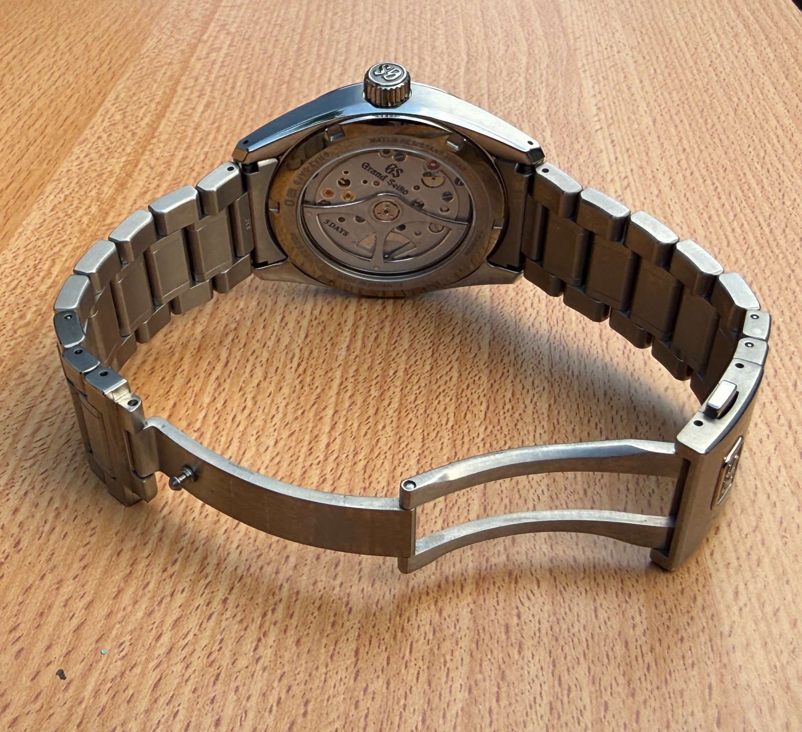 2025 Grand Seiko Evolution 9 “Lake Suwa” Spring Drive Titanium Blue Dial 40MM