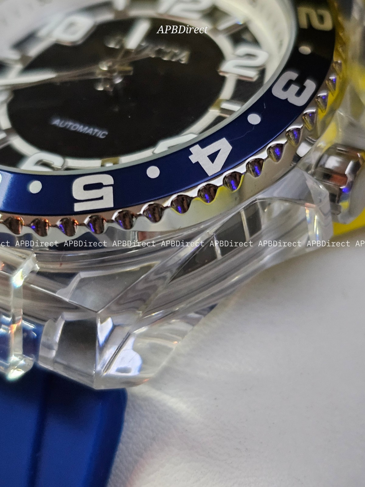 Invicta – Speedway – Mechanical AUTOMATIC – Clear Polycarbonate Case mens watch
