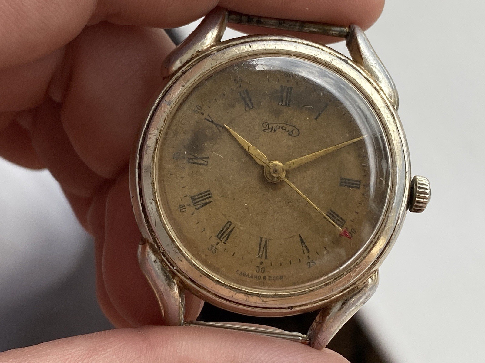 Vintage Watch Ural 16 Jewels Mechanical USSR ChChZ
