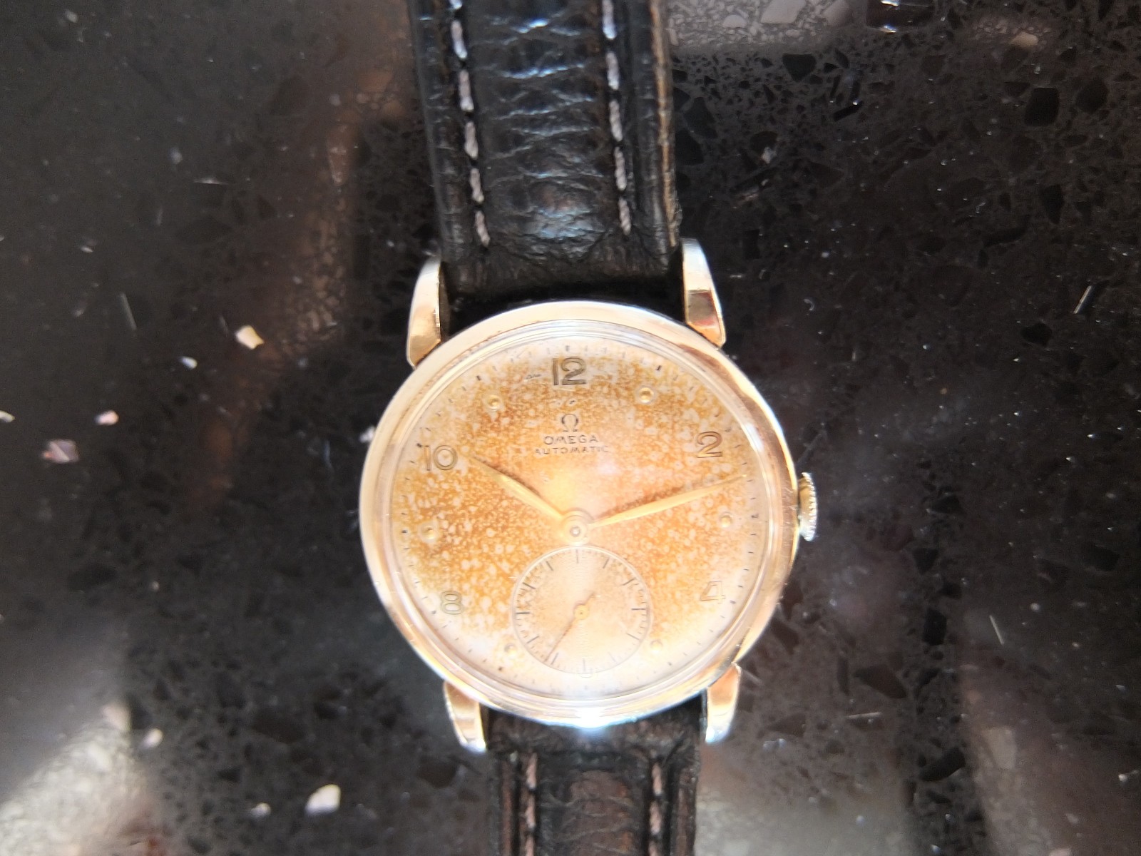 Exceptional 1948 Omega Men’s 14kgp Bump Wind Auto WW w/ 19j cal. 342 + Trop dial