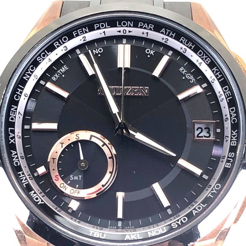Citizen ATESSA Quartz F150-T021603 43mm Titanium Bronze wrist 15cm/5.9in