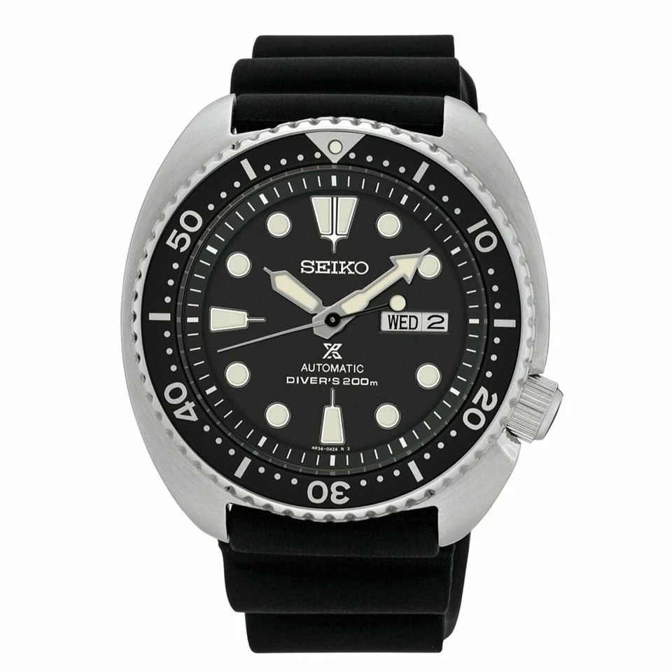 SEIKO PROSPEX SRPE93 TURTLE 200M Automatic Dive Watch w Day & Date $525