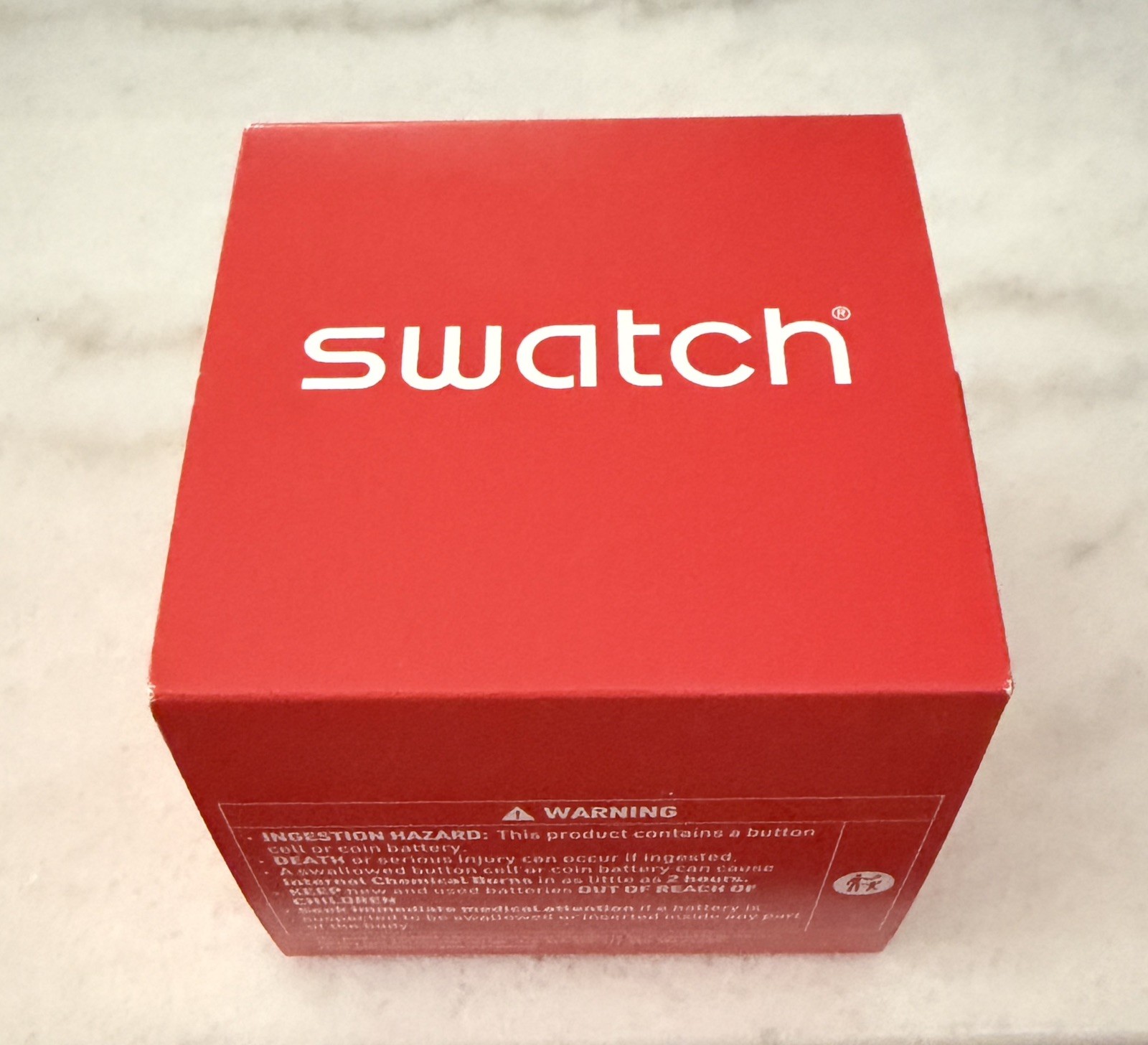 Swatch Unisex Watch Core Boxengasse Chrono Blue and Black Dial Bracelet YVS423GC