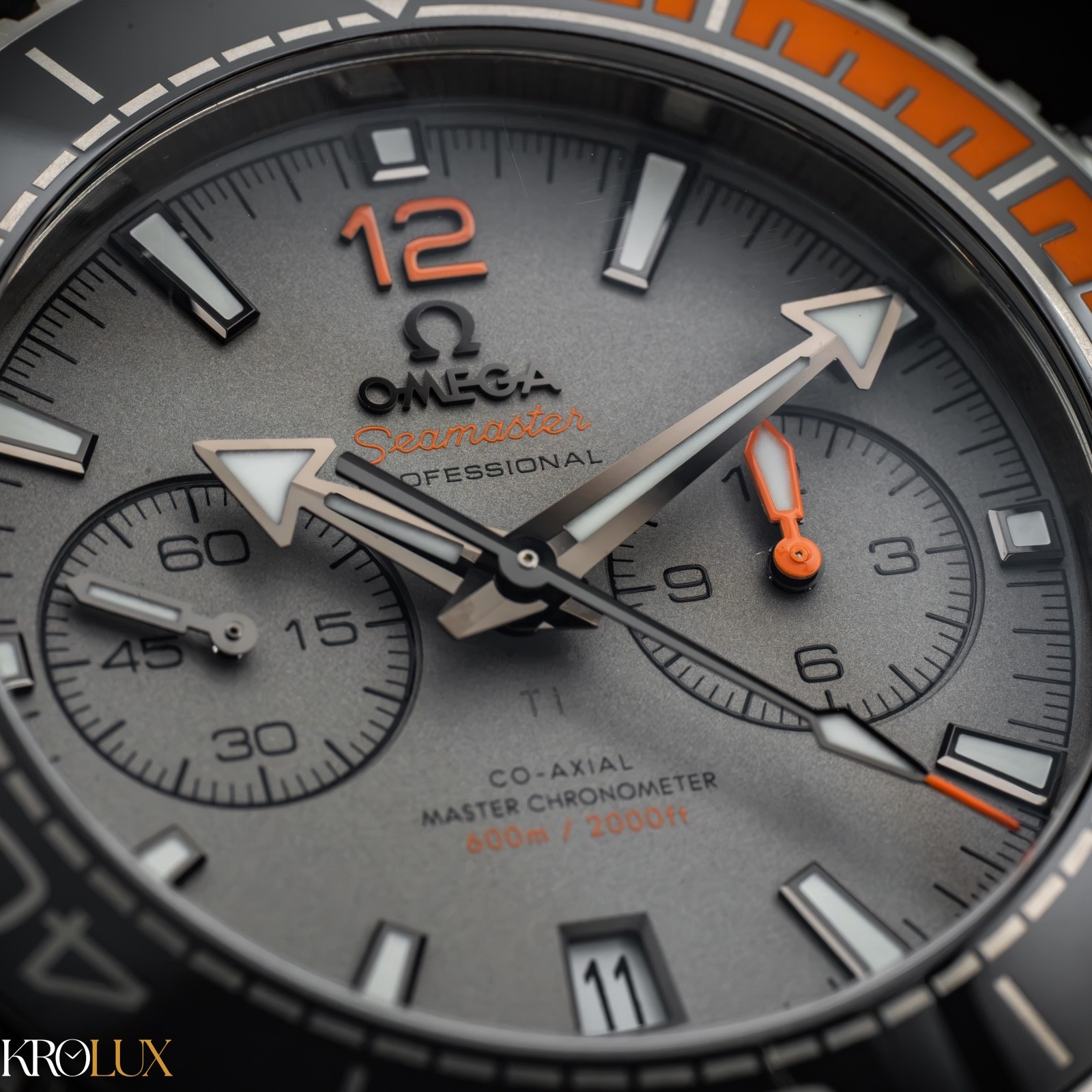 Omega Seamaster Planet Ocean 600M Co-Axial Master Chronometer Chronograph 45.5mm