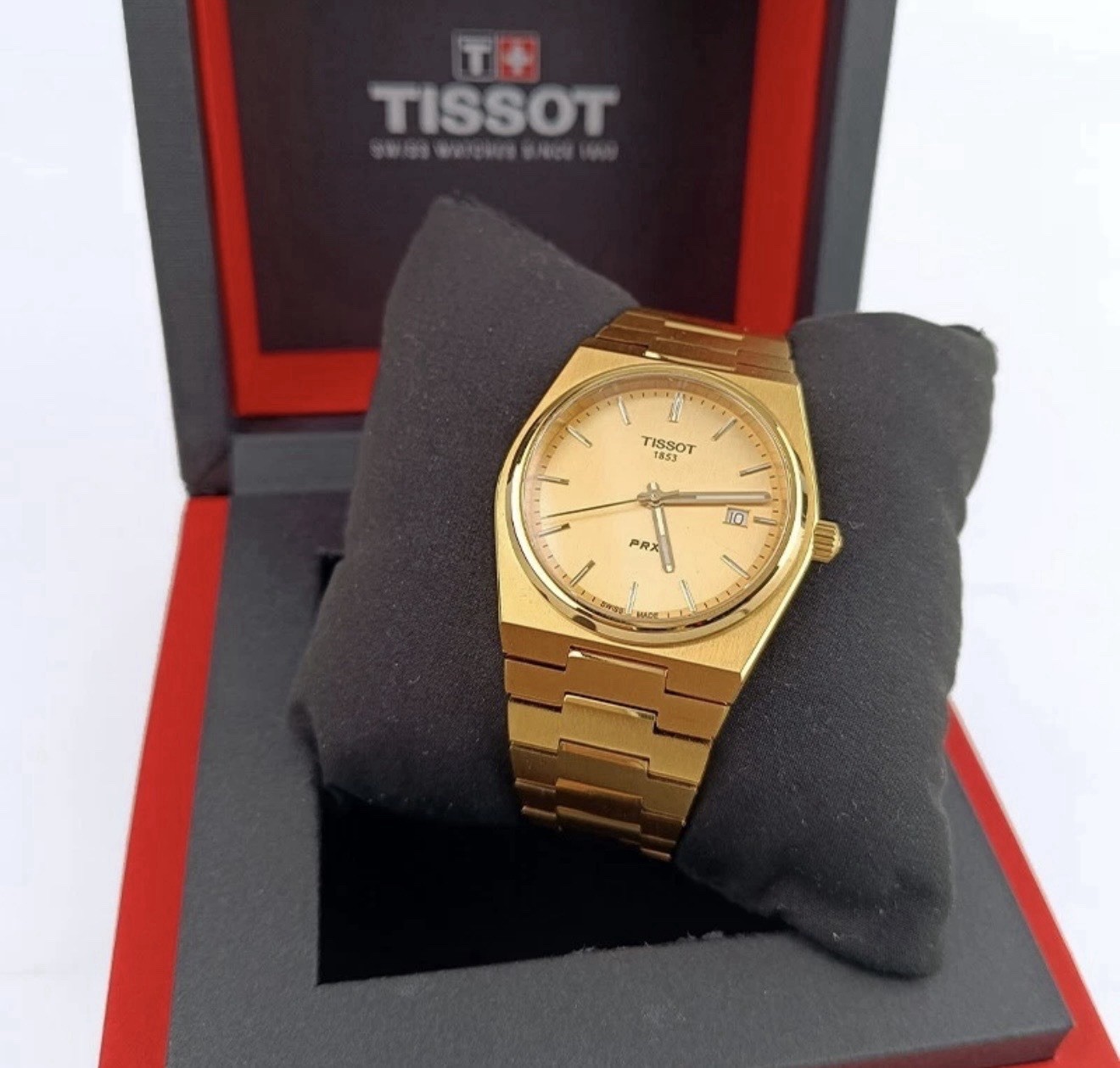 Tissot PRX Champagne Men’s Quartz Watch Stainless steel 40mm