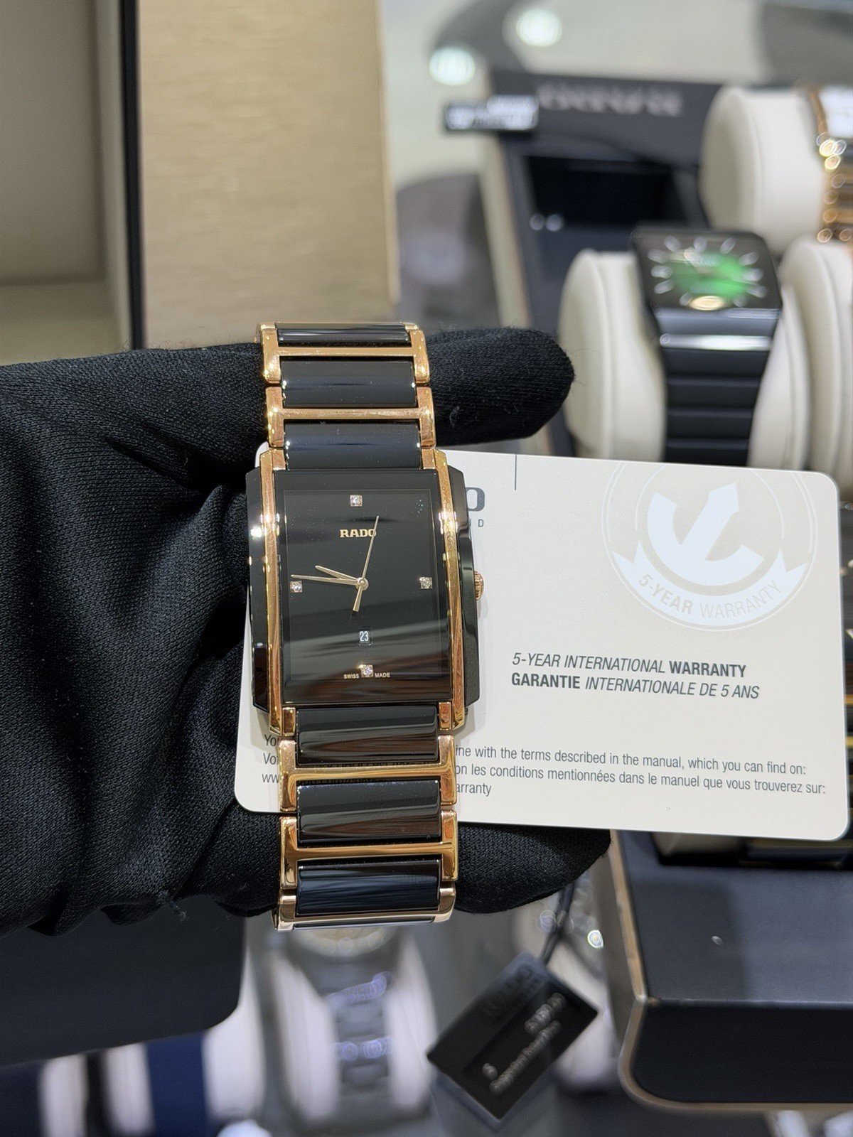 Rado Integral 41mm Rose Gold Ceramic Watch (R20207712)