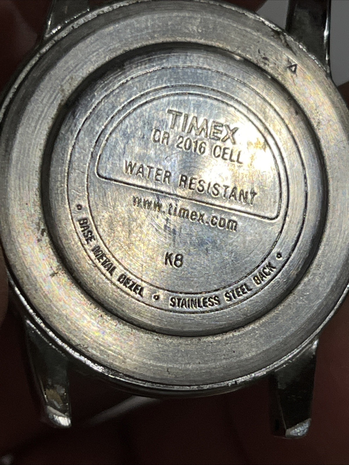 2 Timex EASY READER Indiglo WR30M Mens Watches No Bands Need Batteries