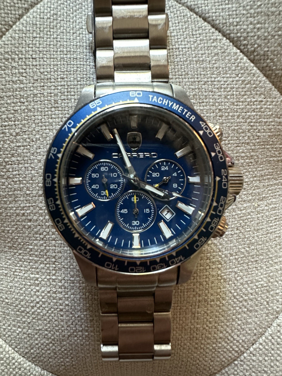 Torino Carrero Men’s Avatar Watch 44mm Blue