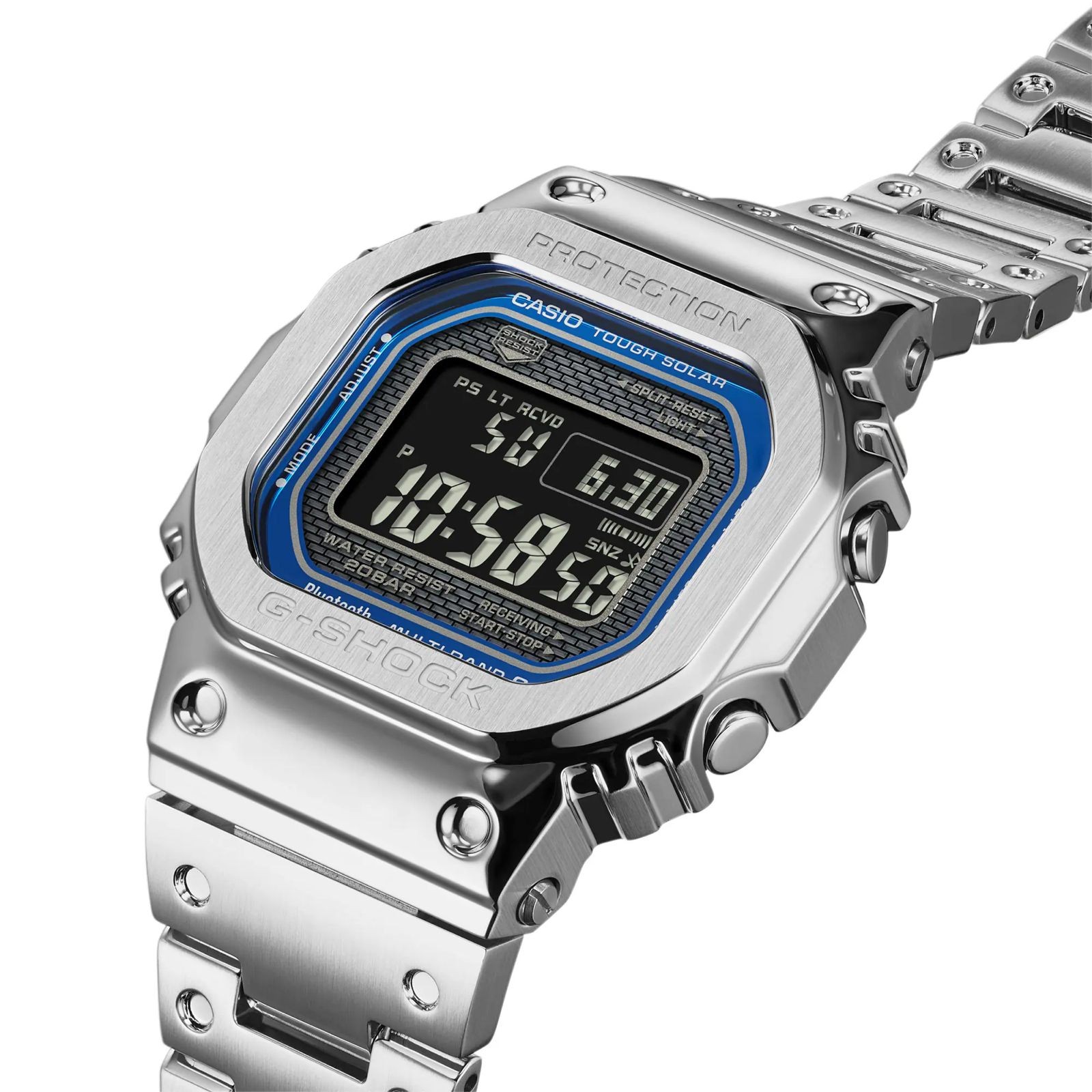 Full Metal Bluetooth Equipped Solar Radio G SHOCK CASIO G SHOCK GMW B5000D 2JF