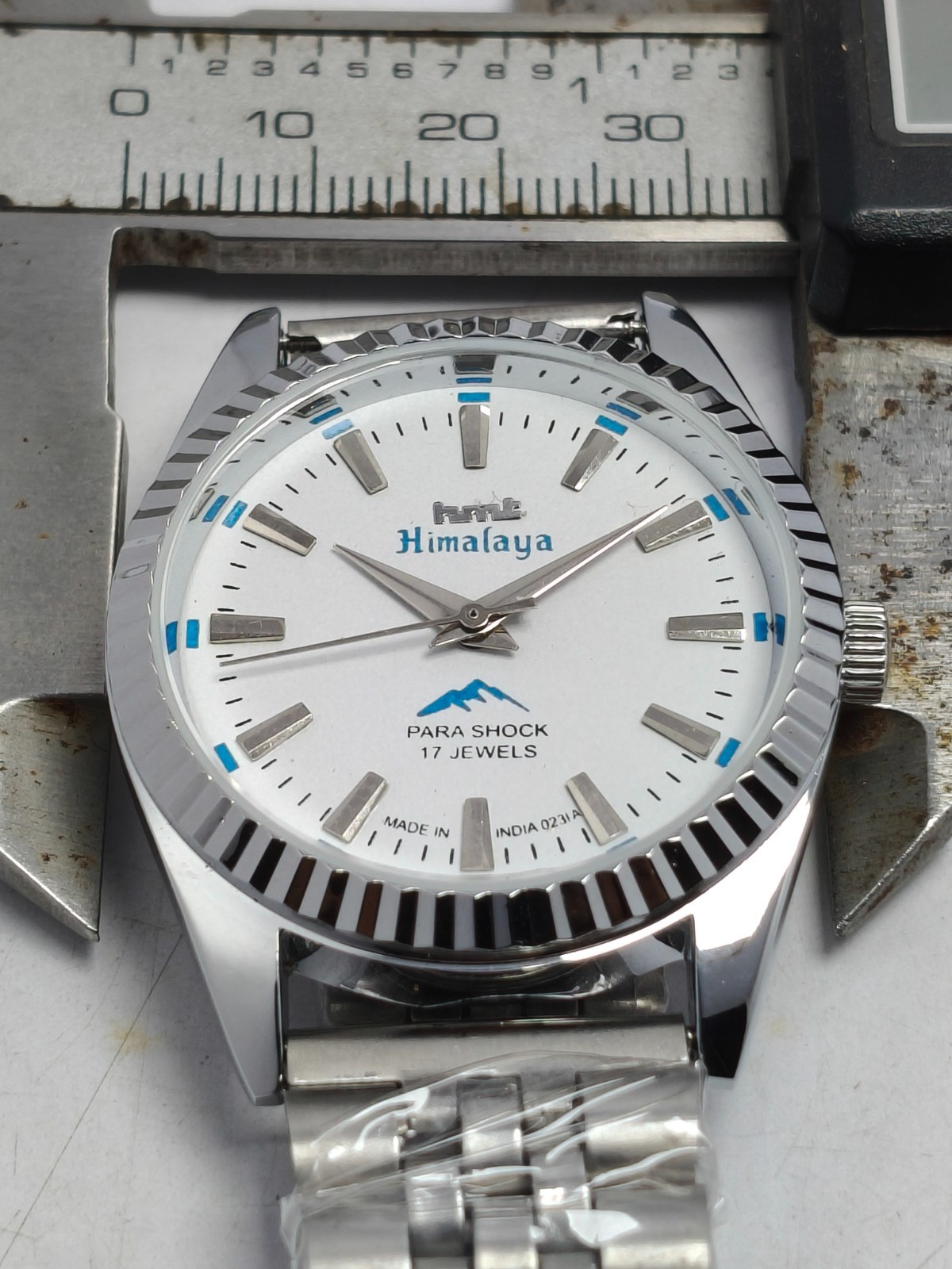 HMT Himalaya 17J Hand Winding Wrist Watch For Men’s In Working Condition