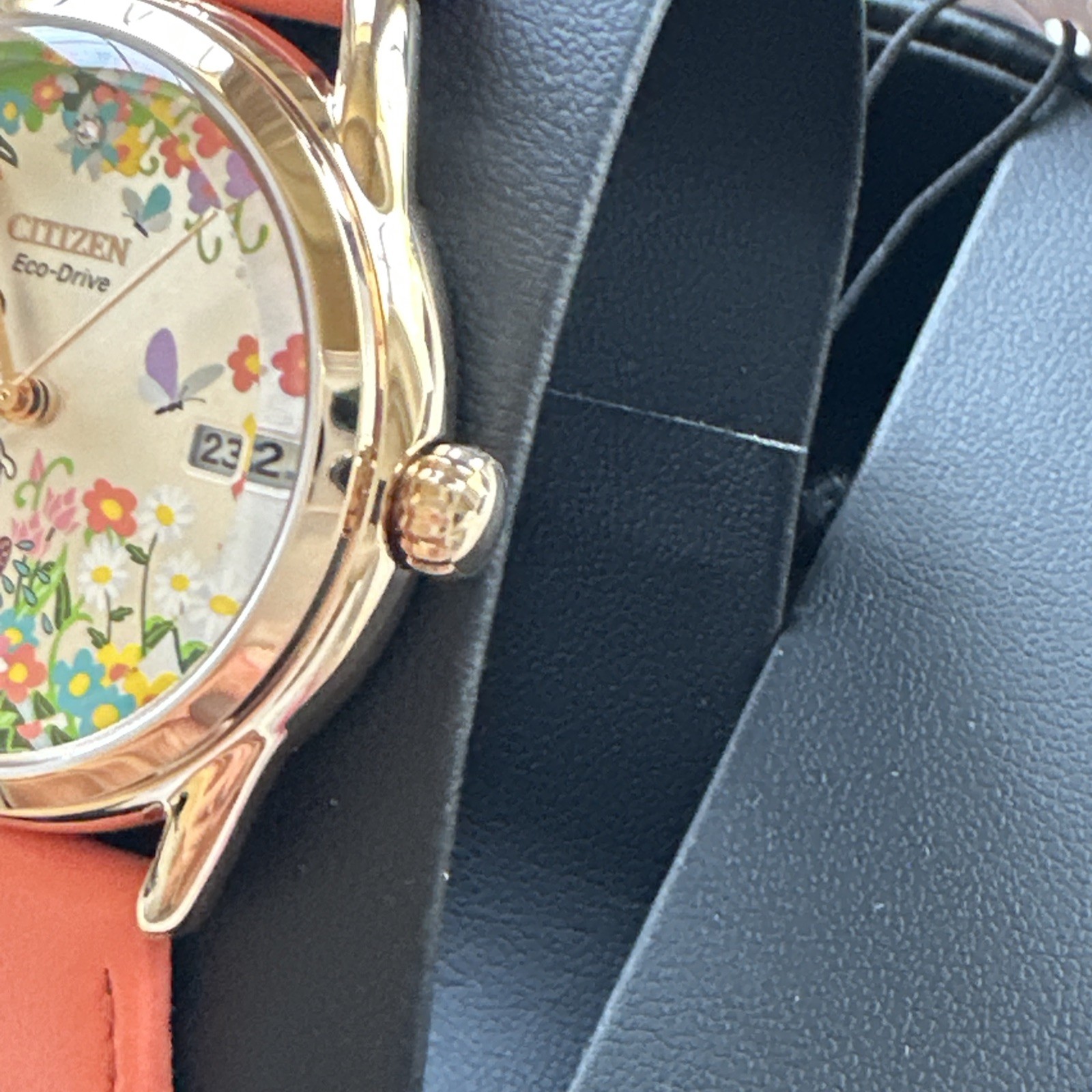 Citizen FE6087-04W Gardening Minnie Disney Collection Diamond Floral Dial Watch