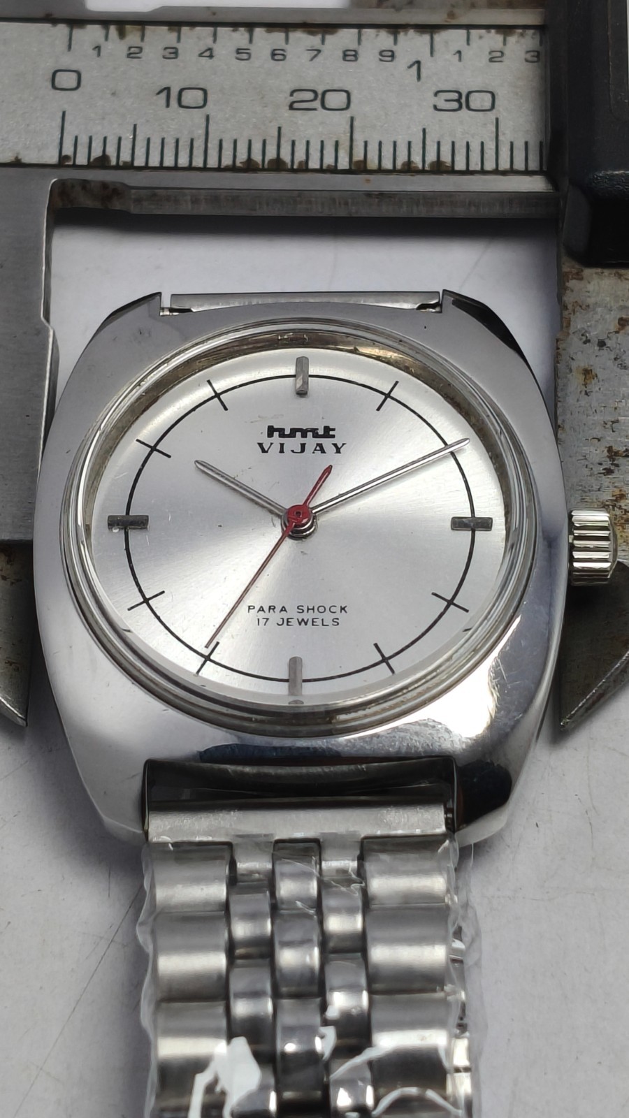 HMT Vijay 17J Hand Winding Wrist Watch For Men’s In Working Condition