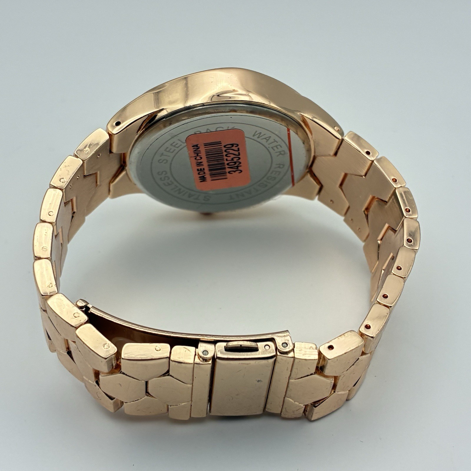 STRADA Men’s Watch Quartz Bronze Copper Water Resistant Stainless Steel