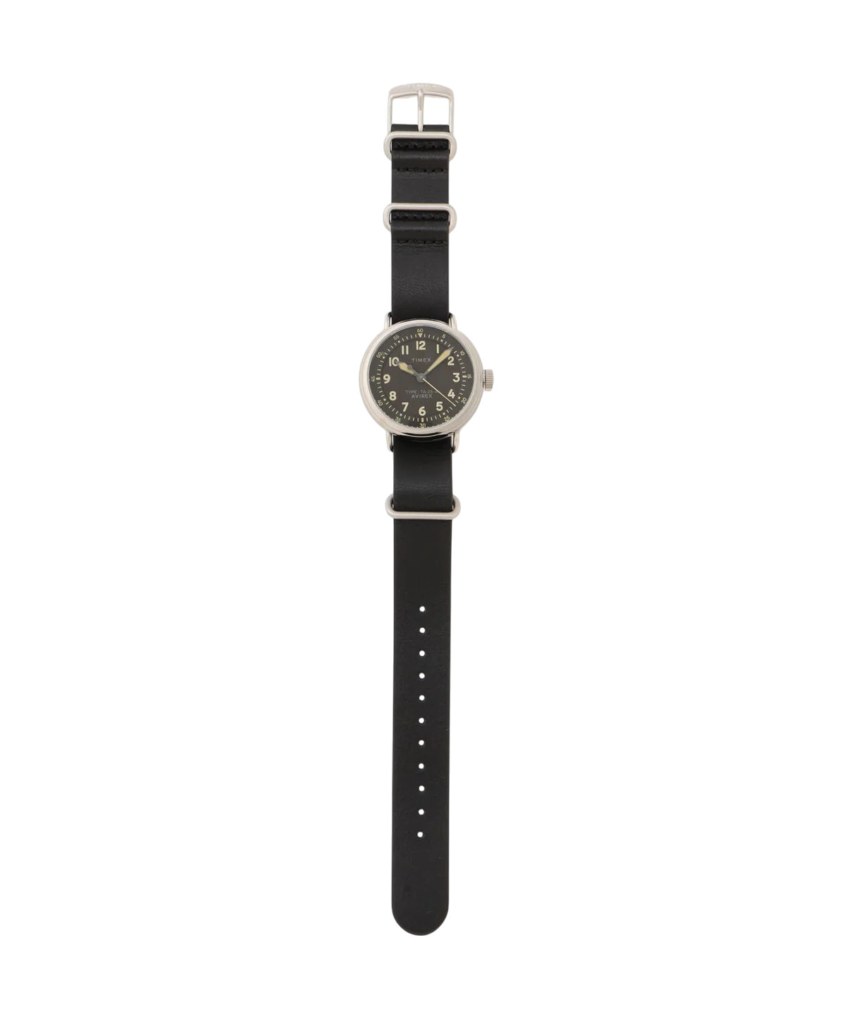 AVIREX TIMEX TYPE-25A 38mm Black Watch Polish MIDGET Reissue AVIREX 50th Anniv.
