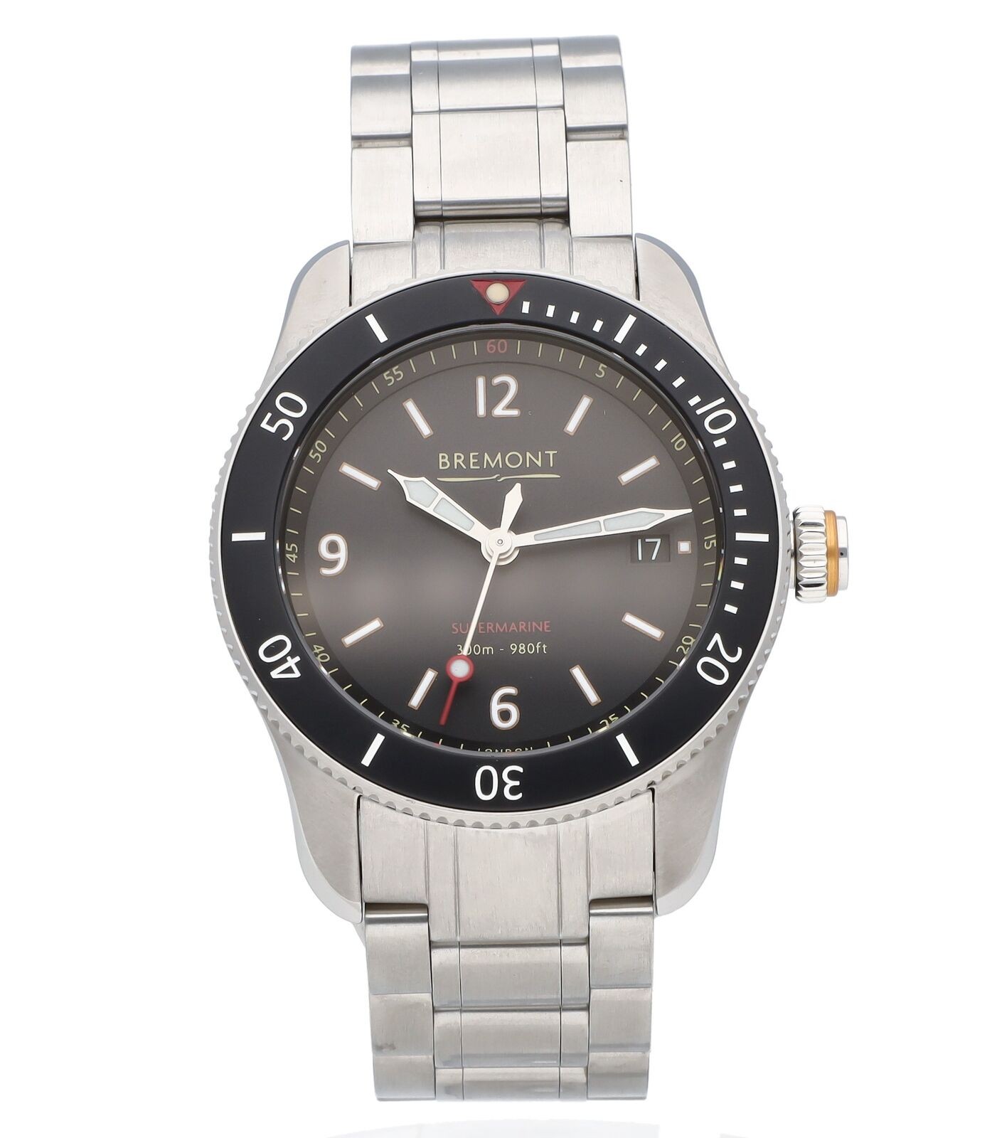 Bremont Supermarine Black Dial 40mm Automatic Men’s Watch S300-BK-B