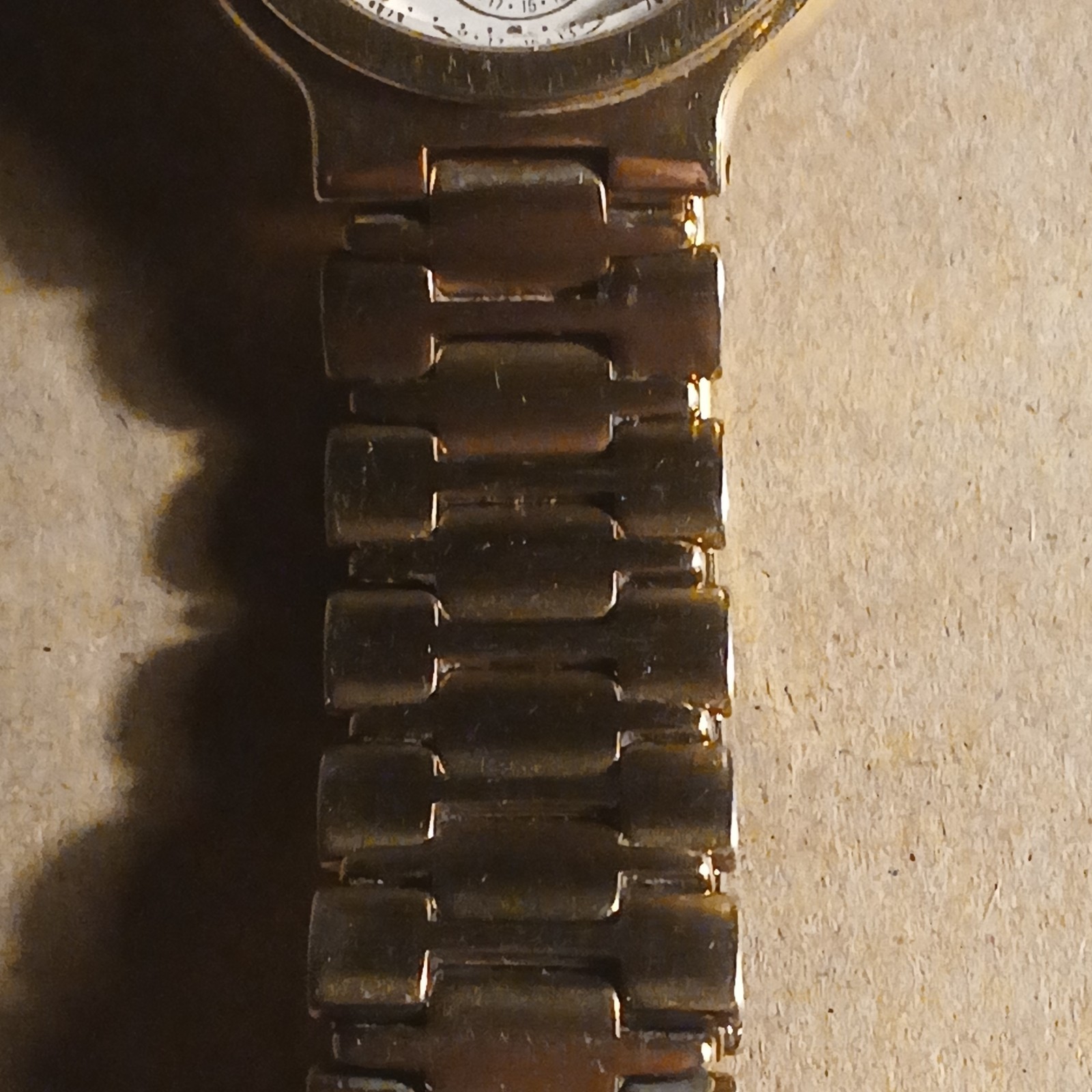 Seiko 7F38 6110 moonphase quartz watch working spares please see description