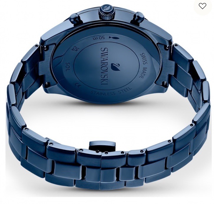 Swarovski Octea Lux Sports Watch Blue *PLEASE SEE DESCRIPTION*