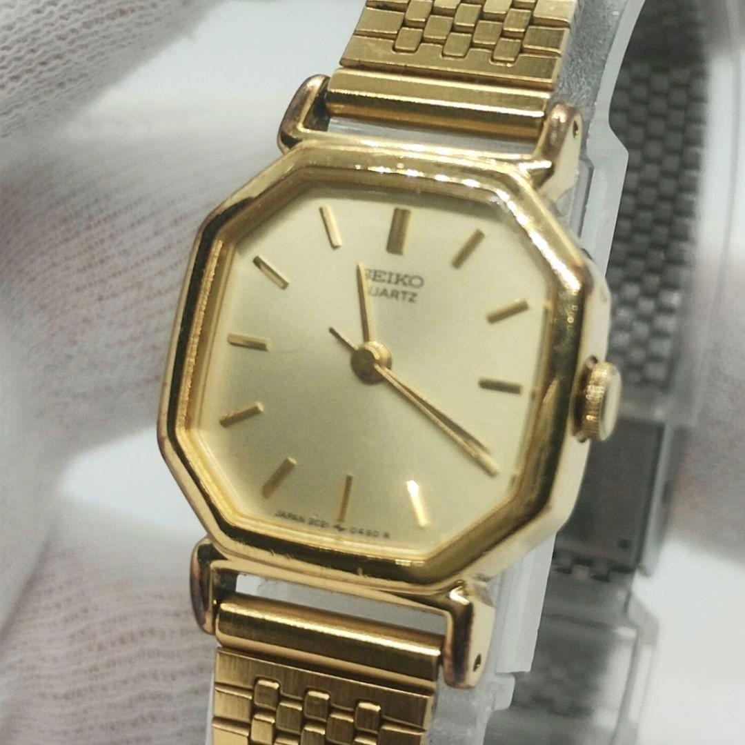 Working / New Battery / 1970 SEIKO 2C21-5170 Octagon Wristwatch