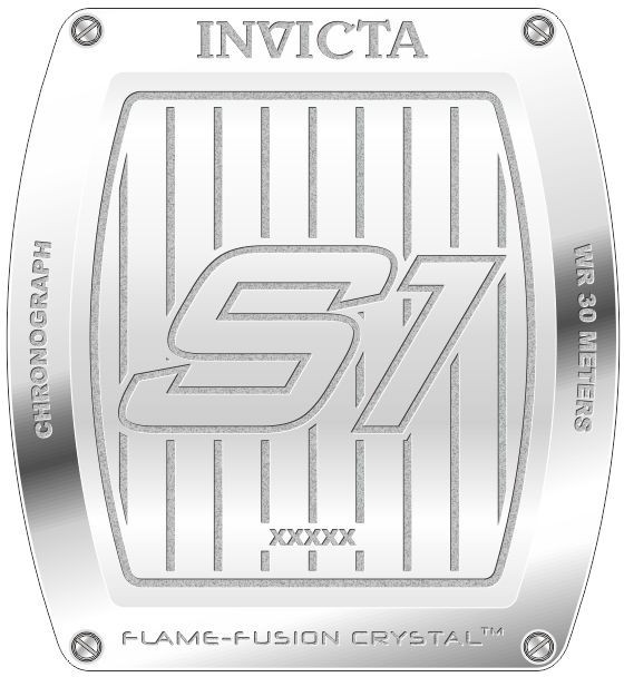 Invicta S1 Rally Vortce Men’s Quartz (IM-Q-304) Watch – 47mm, White (49983) NIB