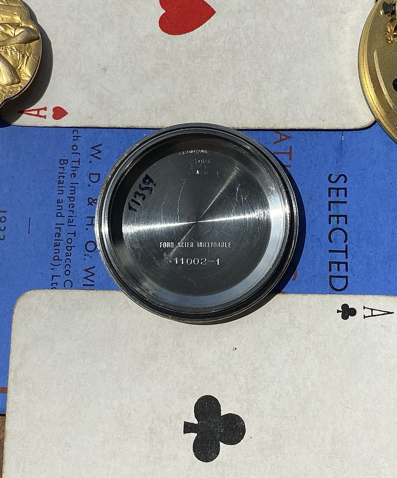 1974 Lemania Chronograph 5012 Philip Morris McLaren F1 team watch Aluminium PVD