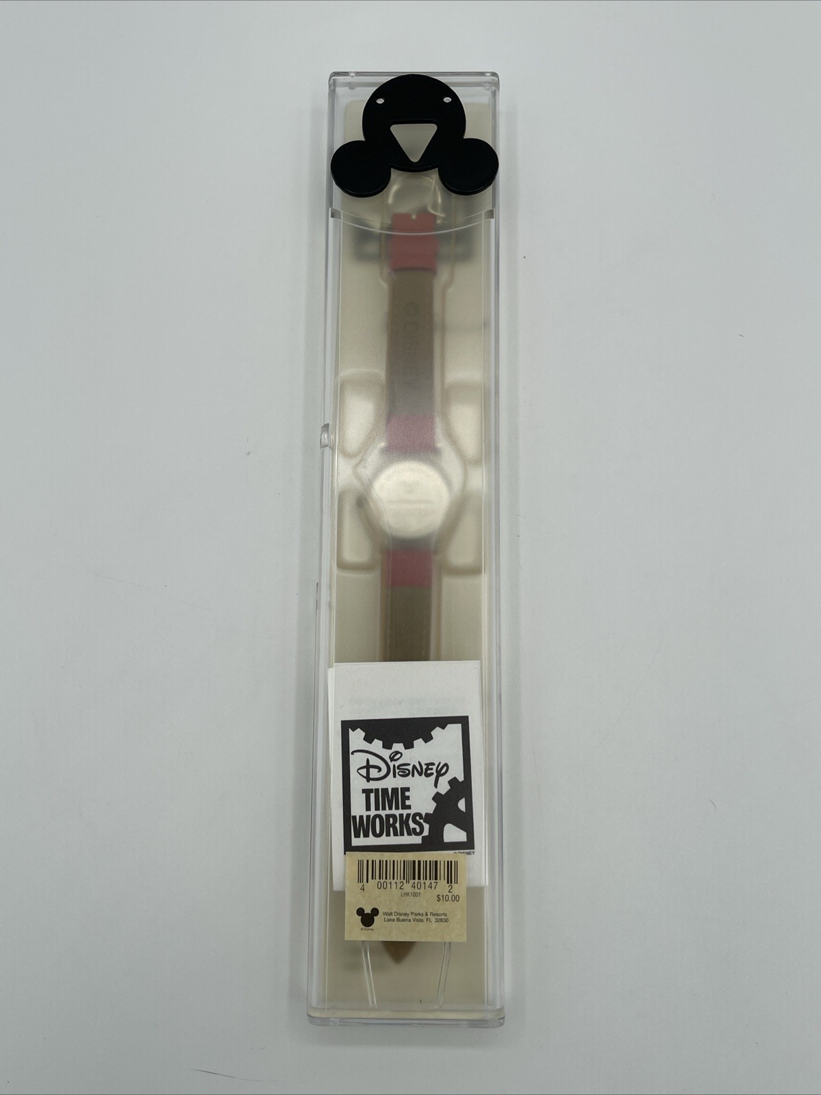 Disney Time Works Tinker Bell Christmas Ornament Watch Red Strap Special Edition