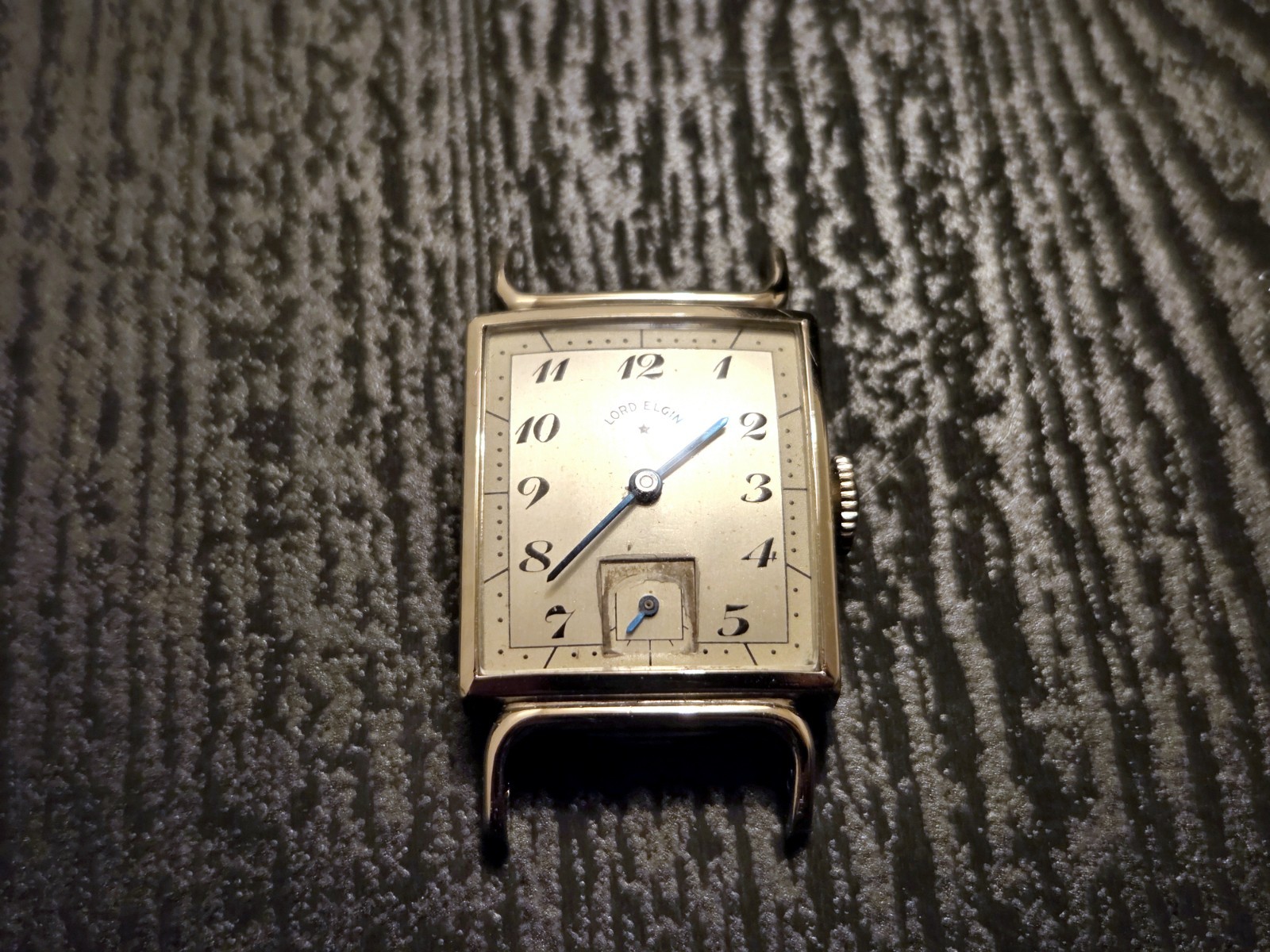 1947 Lord Elgin 4609C 559 21 Jewels 14K White GF – Runs