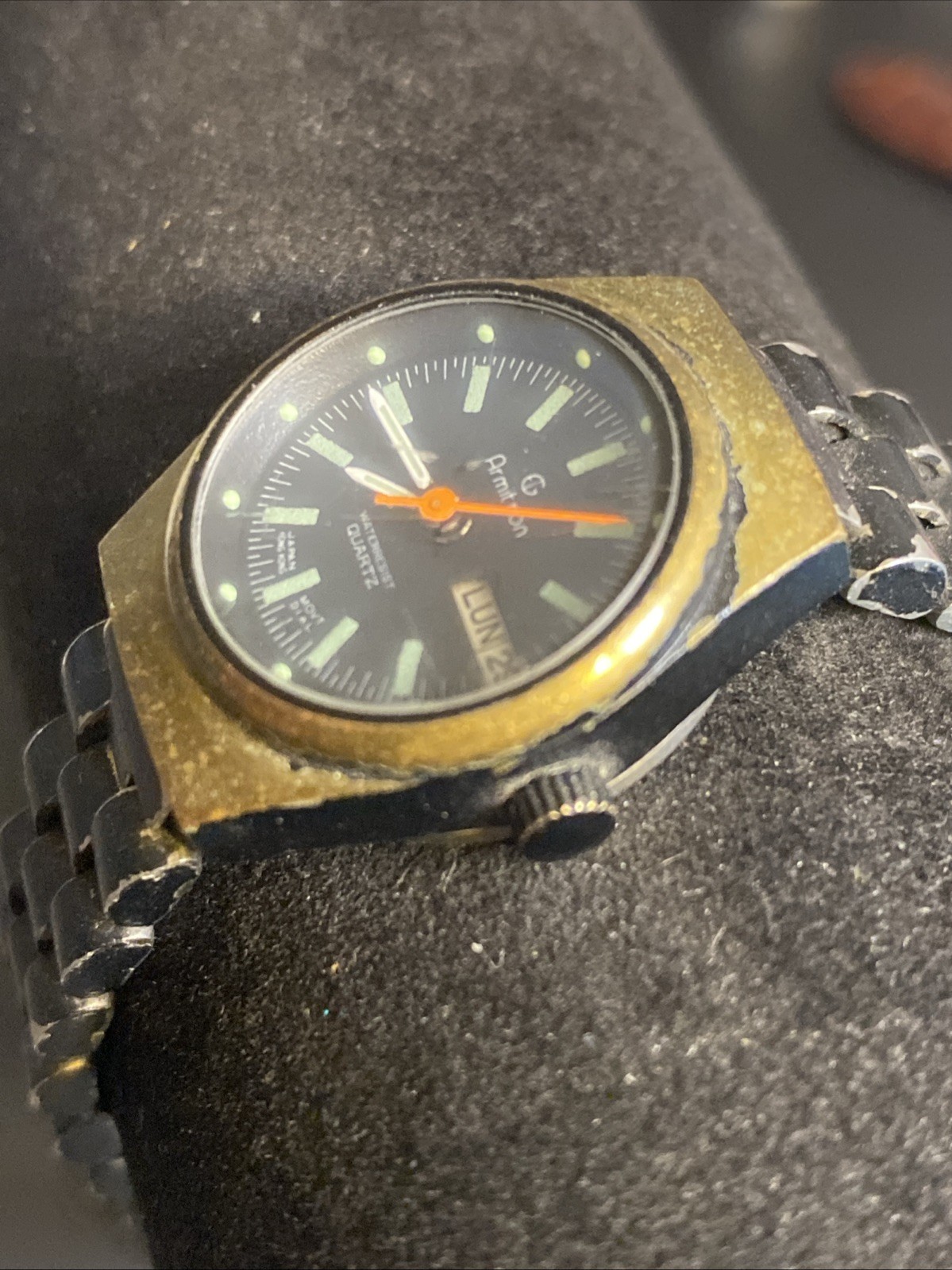 Vintage Armitron Watch # 25/3987 Unisex New Battery