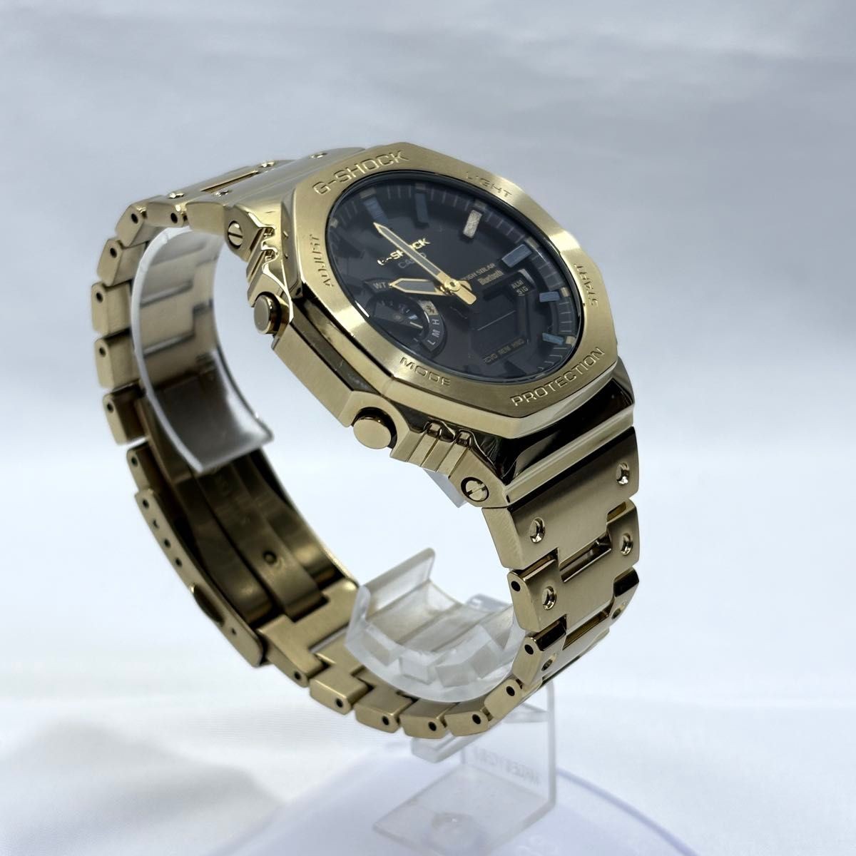 GM B2100GD 9AJF CASIO G-Shock Full Metal Yellow Gold IP Solar Charging No.1569