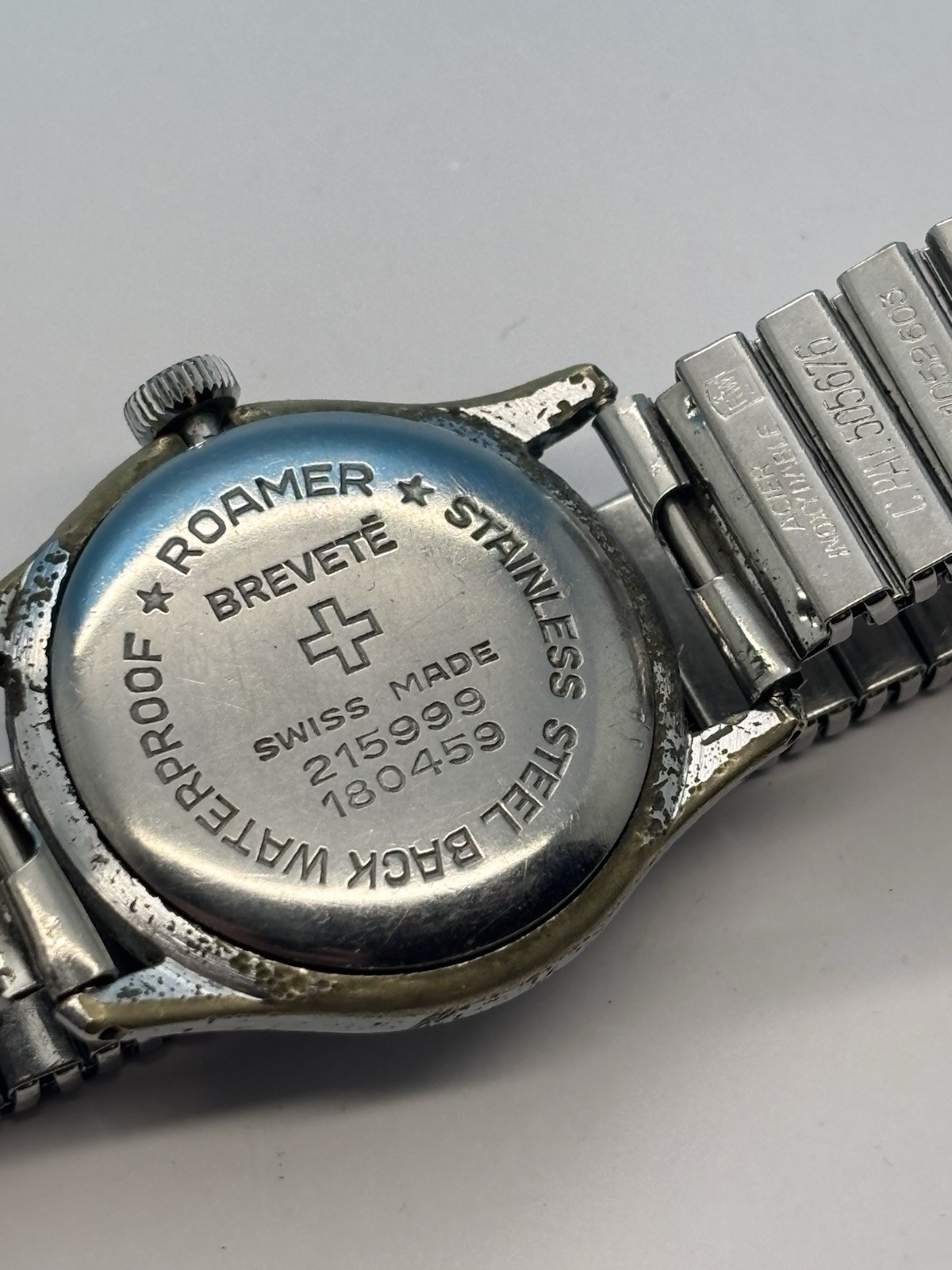 Roamer Men’s Vintage Watch Very Old Needing Repair