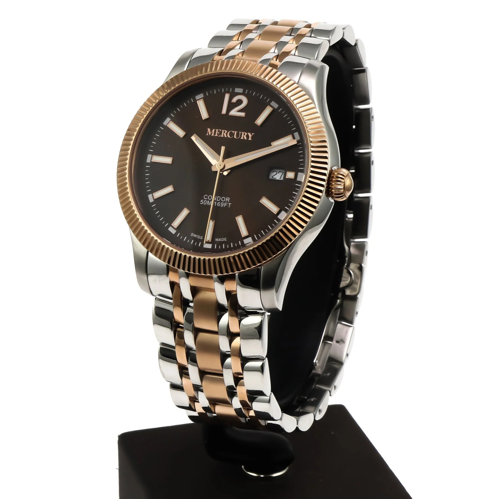 Mercury – Swiss Watch – ME455-SR-4 Quartz 45 mm ME455 50m (5 ATM, 169 ft)