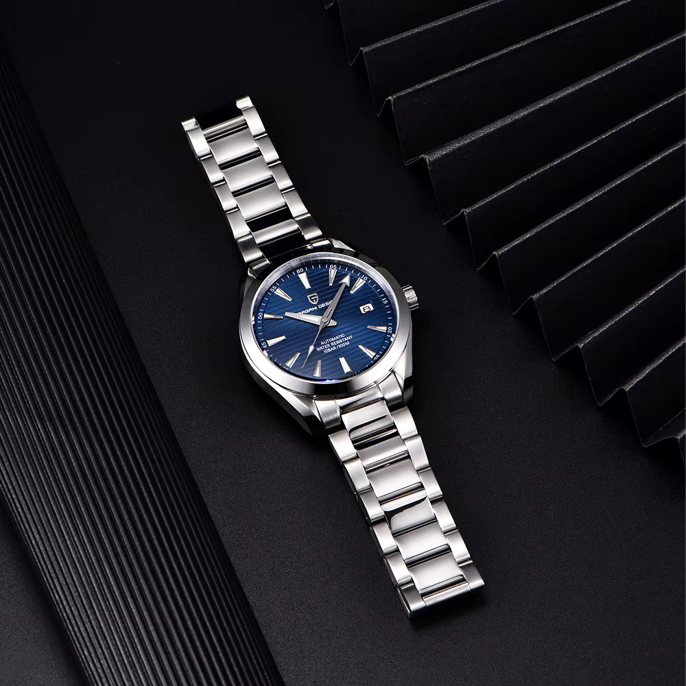 40MM Men’s Mechanical Watch Luxury Sapphire Glass Automatic 100M 10 atm Reloj