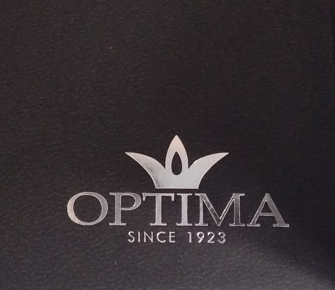 Mens Swiss Made Optima Watch. Pristine Condition. RRP $1100.00.